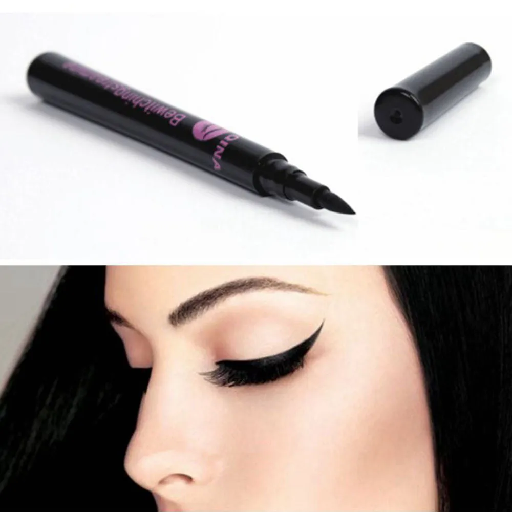 1PC Black Long-lasting Waterproof Liquid Eyeliner Eye Liner Pen