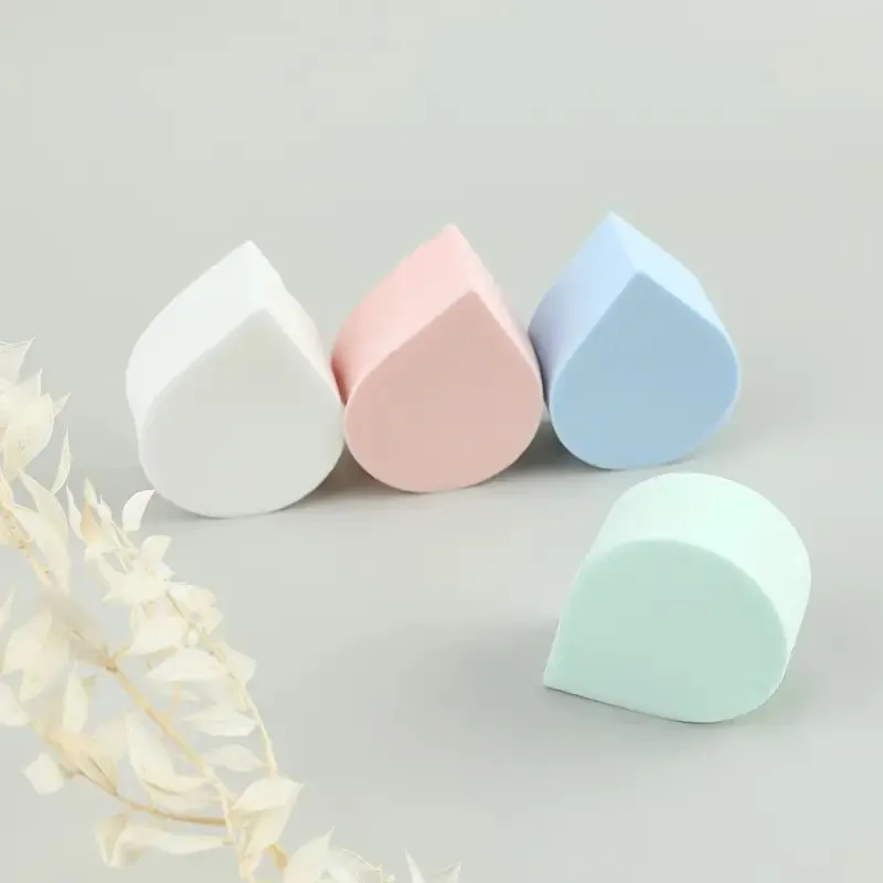 4pcs Makeup Sponges For Blending Liquid Foundations | Powders And Creams | Flawless | Professional Streak Free Application Blend | Vegan