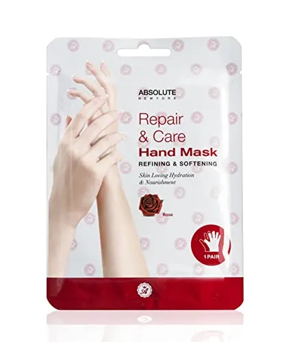 Absolute New York- Repair & Care Hand Mask (Rose)- 1 pair