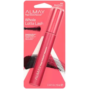 ALMAY - One Coat Mega Volume Mascara, Black - 0.34 fl. oz. (10 ml)