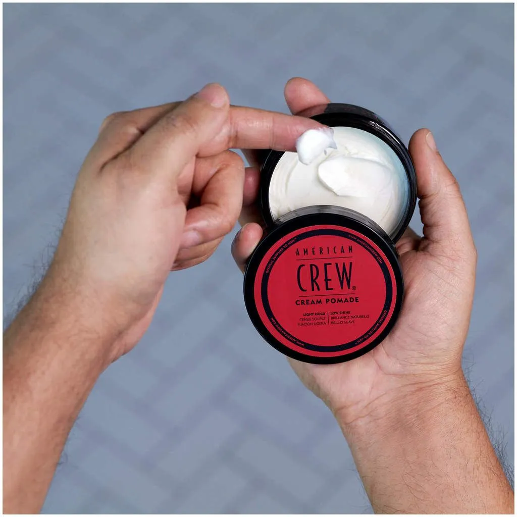 American Crew CREAM POMADE For a Natural Low Shine Hold 85g