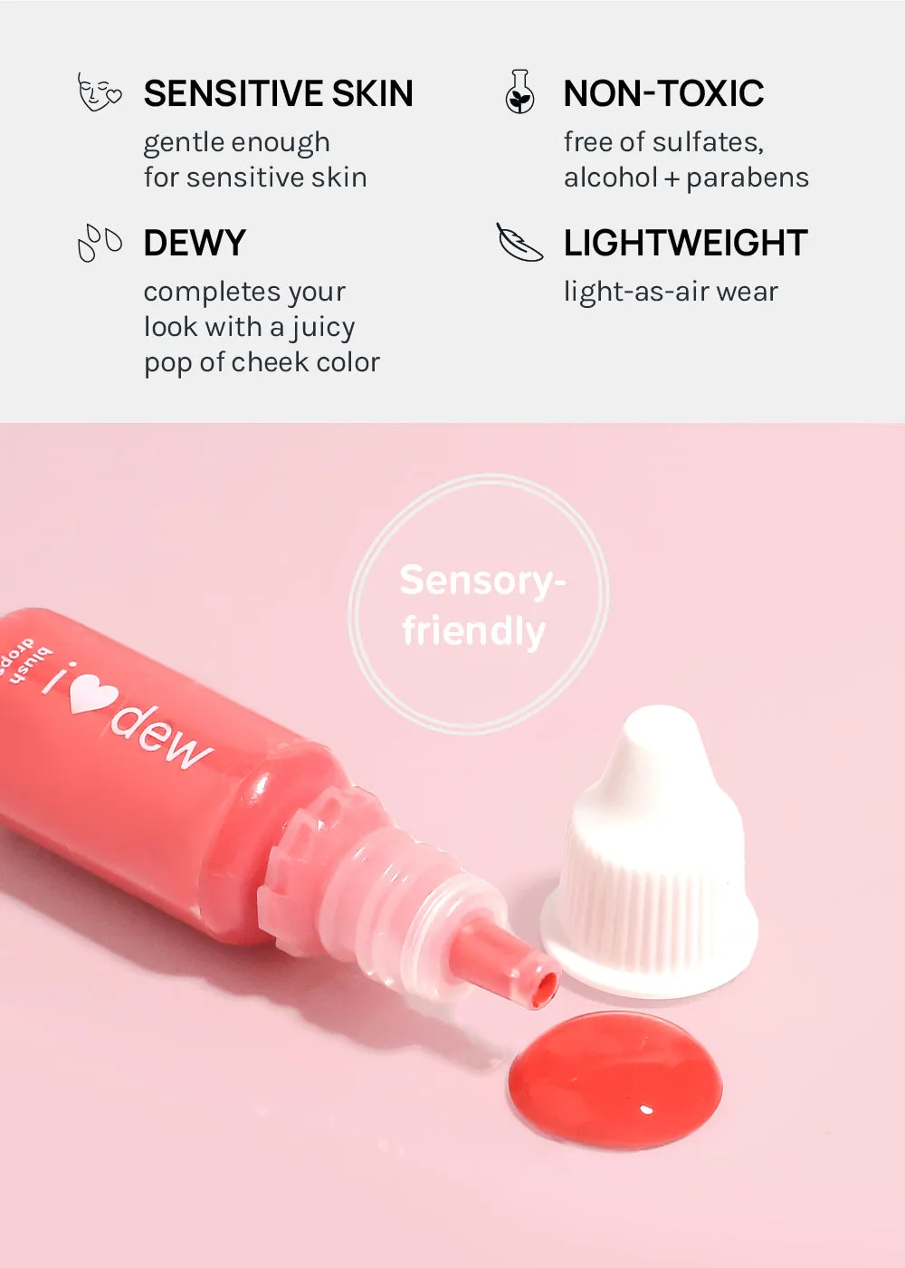 AOA I Heart Dew Blush Drops Cheek Stain