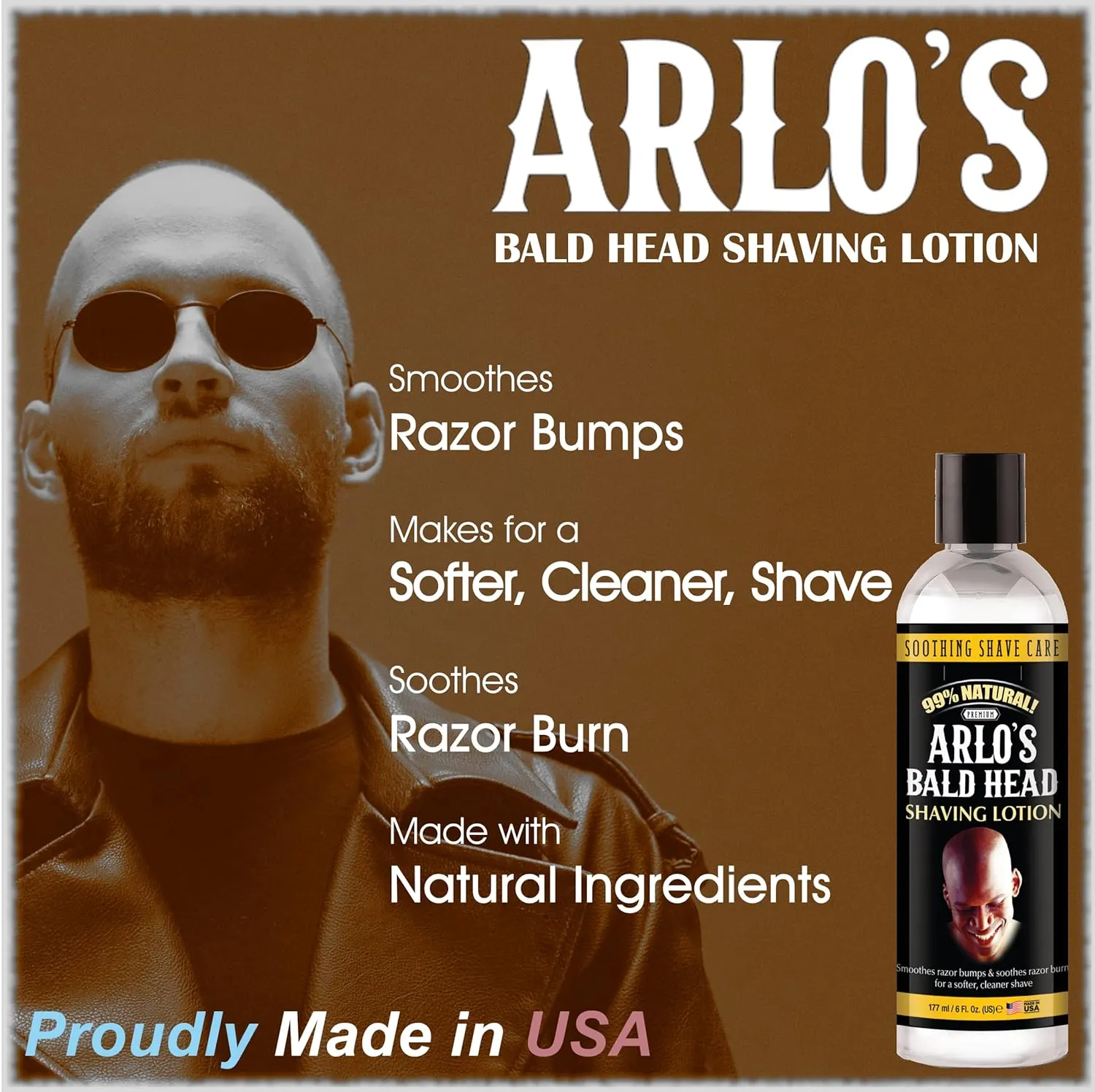 Arlos Bald Head Shaving Lotion 177ml