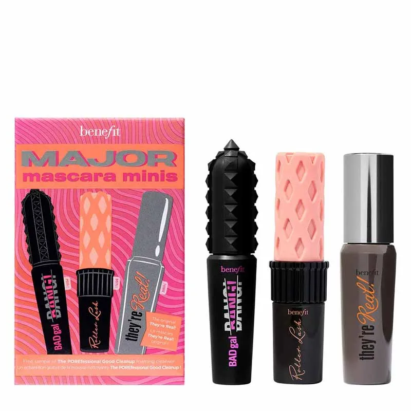 Benefit Cosmetics Major Mascara Minis Trial Set Discontinued