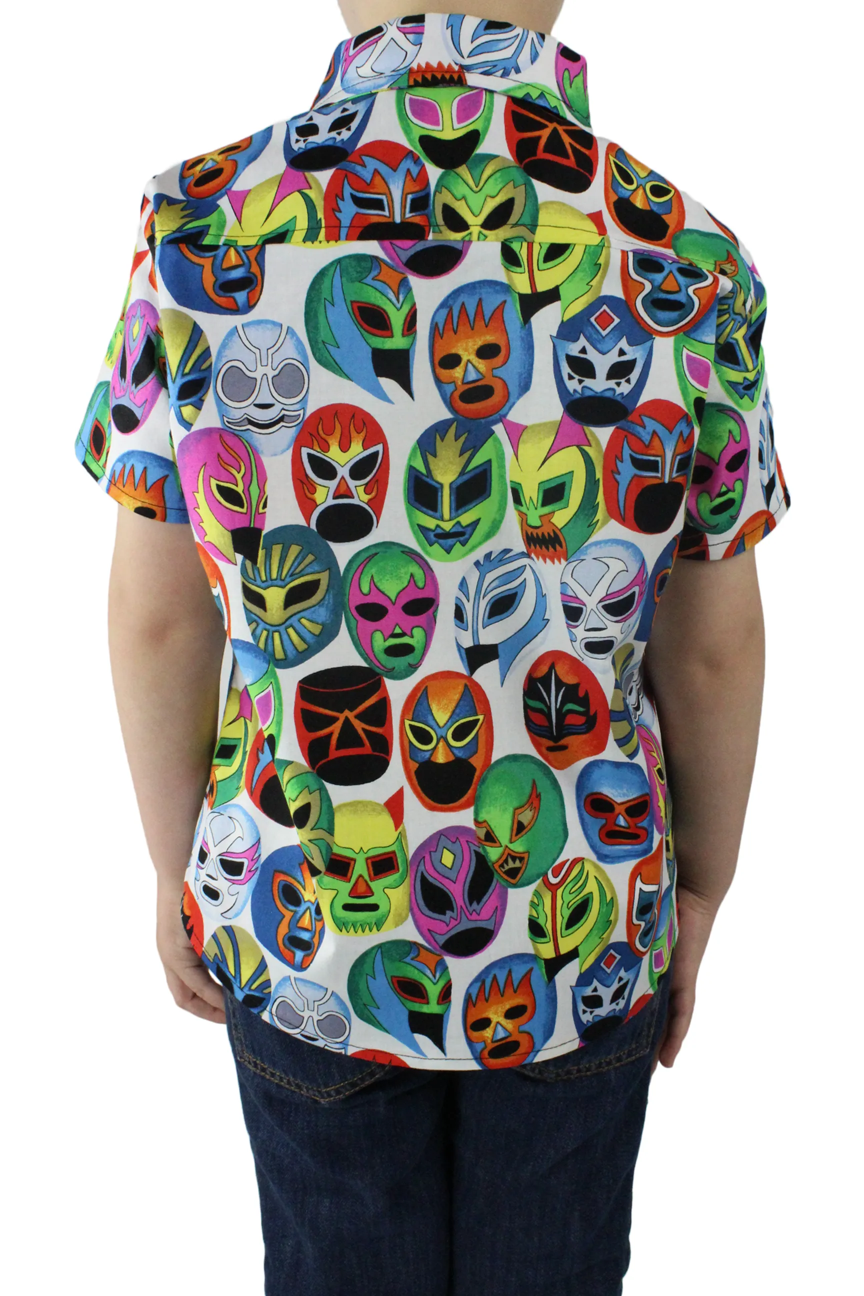 Boy's Lucha Libre Masks Top