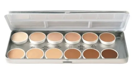 Concealer Refillable 1.8oz./51gm., 12 Colors (Metal Palette) - LFP-12