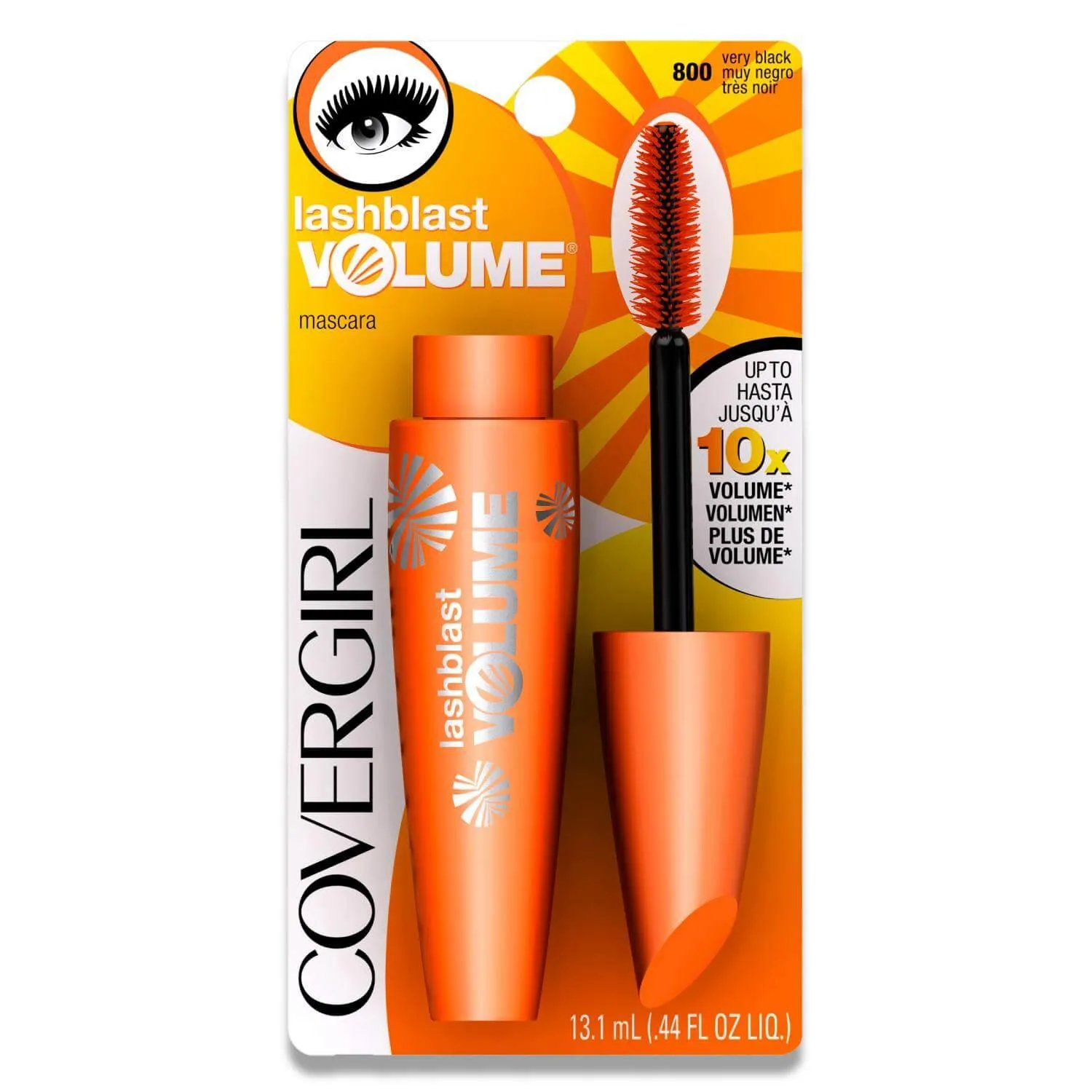 Covergirl - LashBlast Volume Mascara, Very Black [800] - 0.44 Oz - 24 Pack