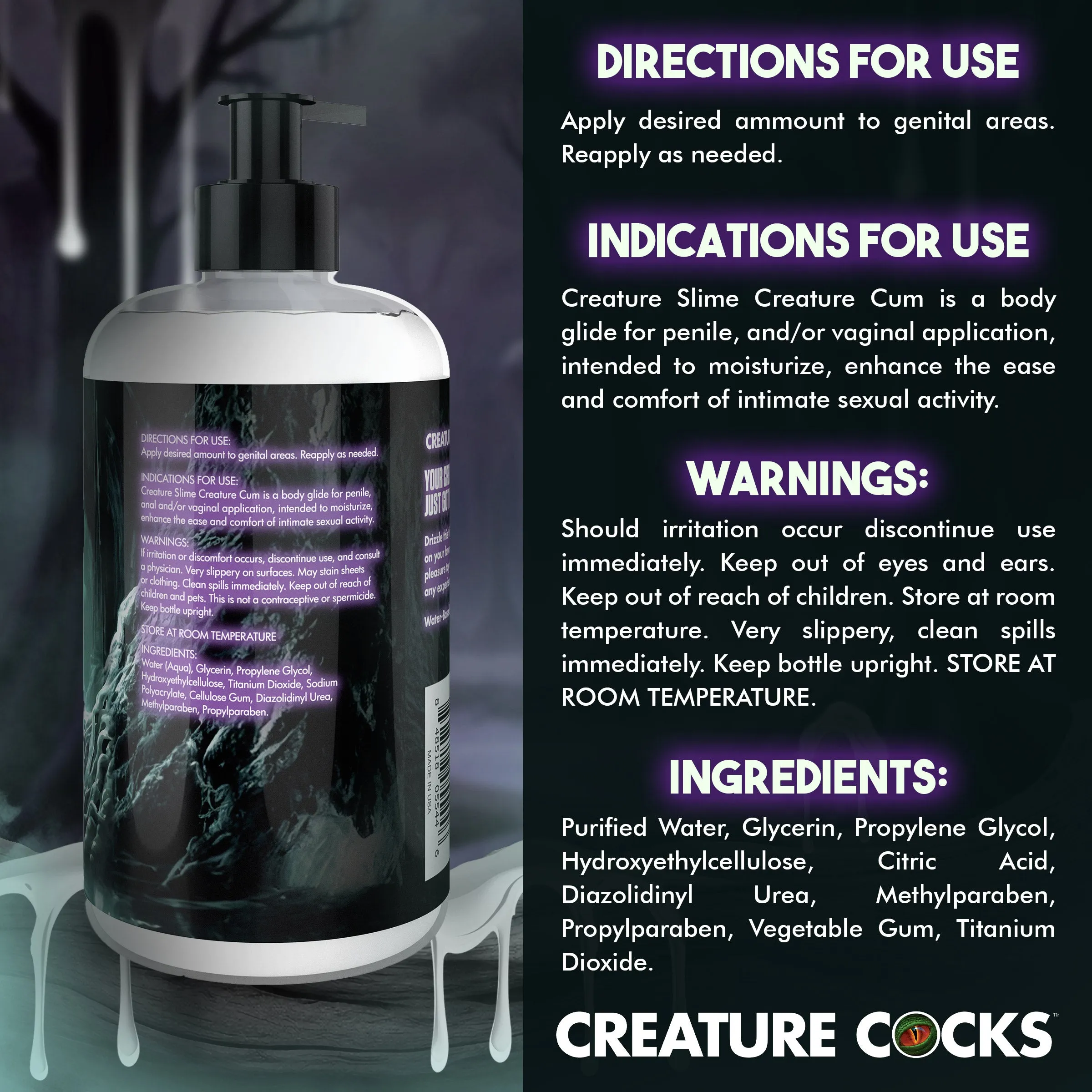 Creature Slime Creature Cum Lubricant