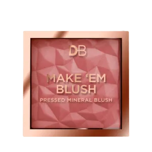 DB Cosmetics Make 'Em Blush Pressed Mineral Blush Pink Glow