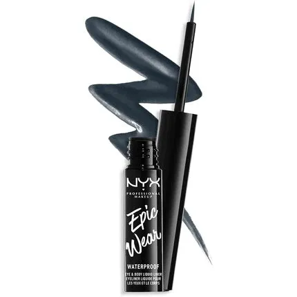 Epic Wear Liquid Liner Waterproof matte eyeliner Stone Fox, Nyx Professional Makeup