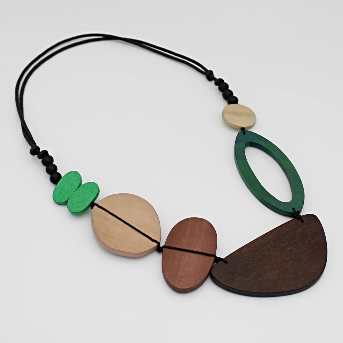 Green Geometric Nevaeh Necklace