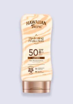 Hawaiian Tropic Hydrating Protection Sun Lotion SPF 50 180ml