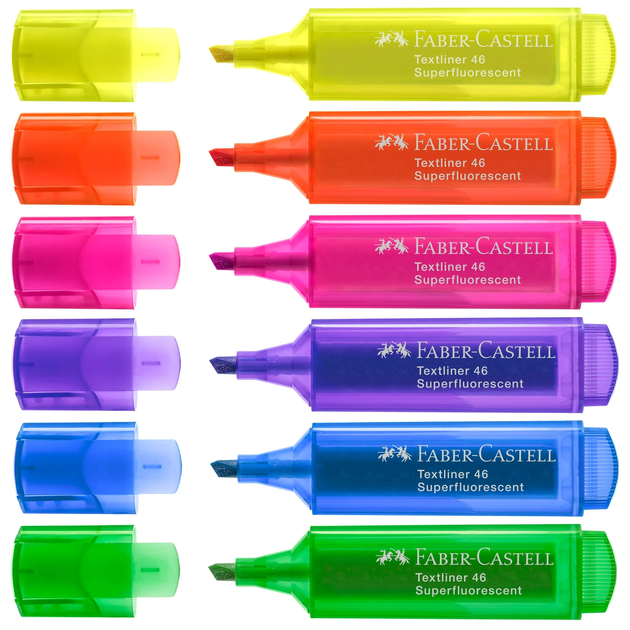 Highlighters, Neon Colors - Box of 6 - #254646