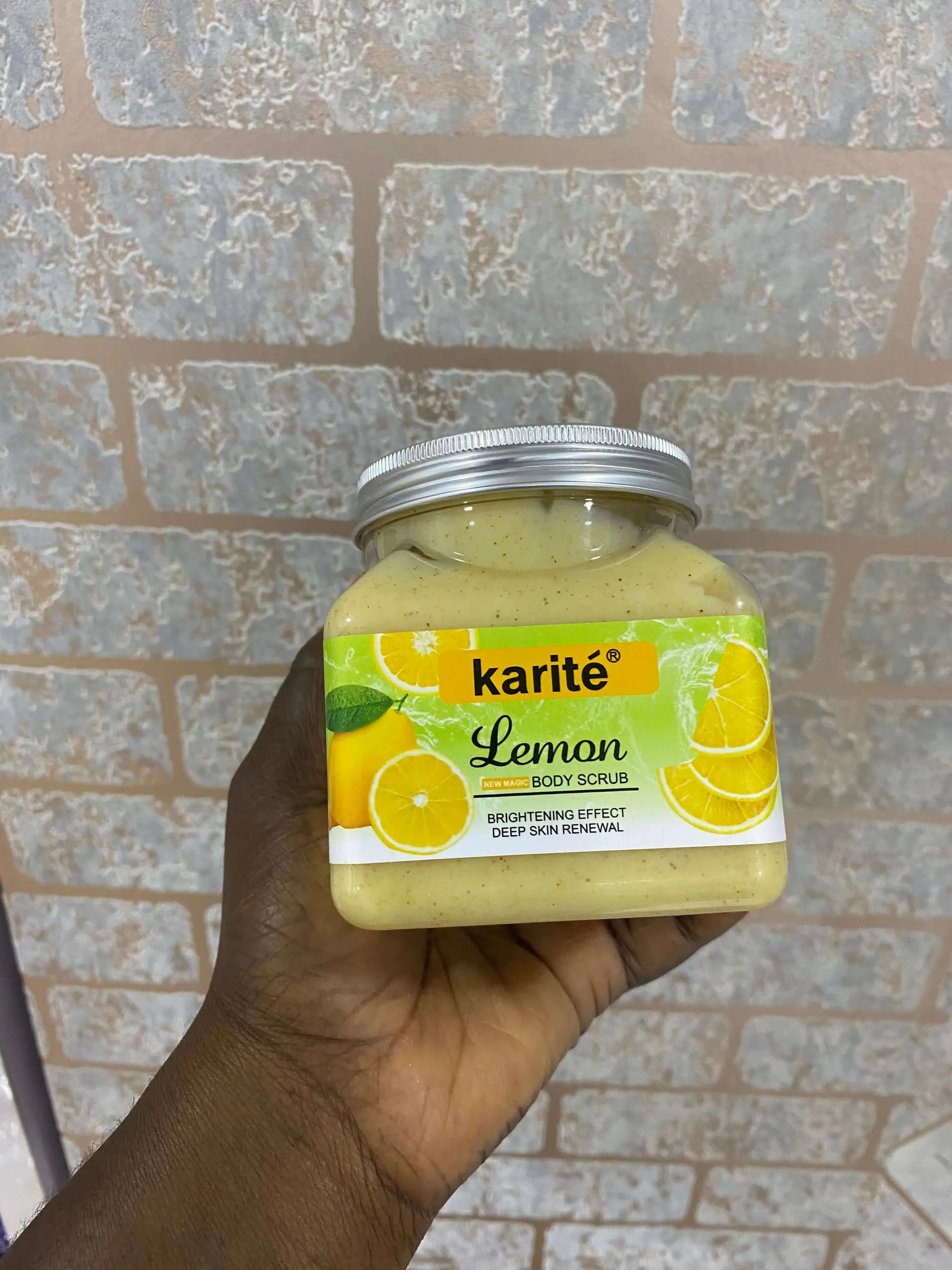 Karite Lemon Body Scrub