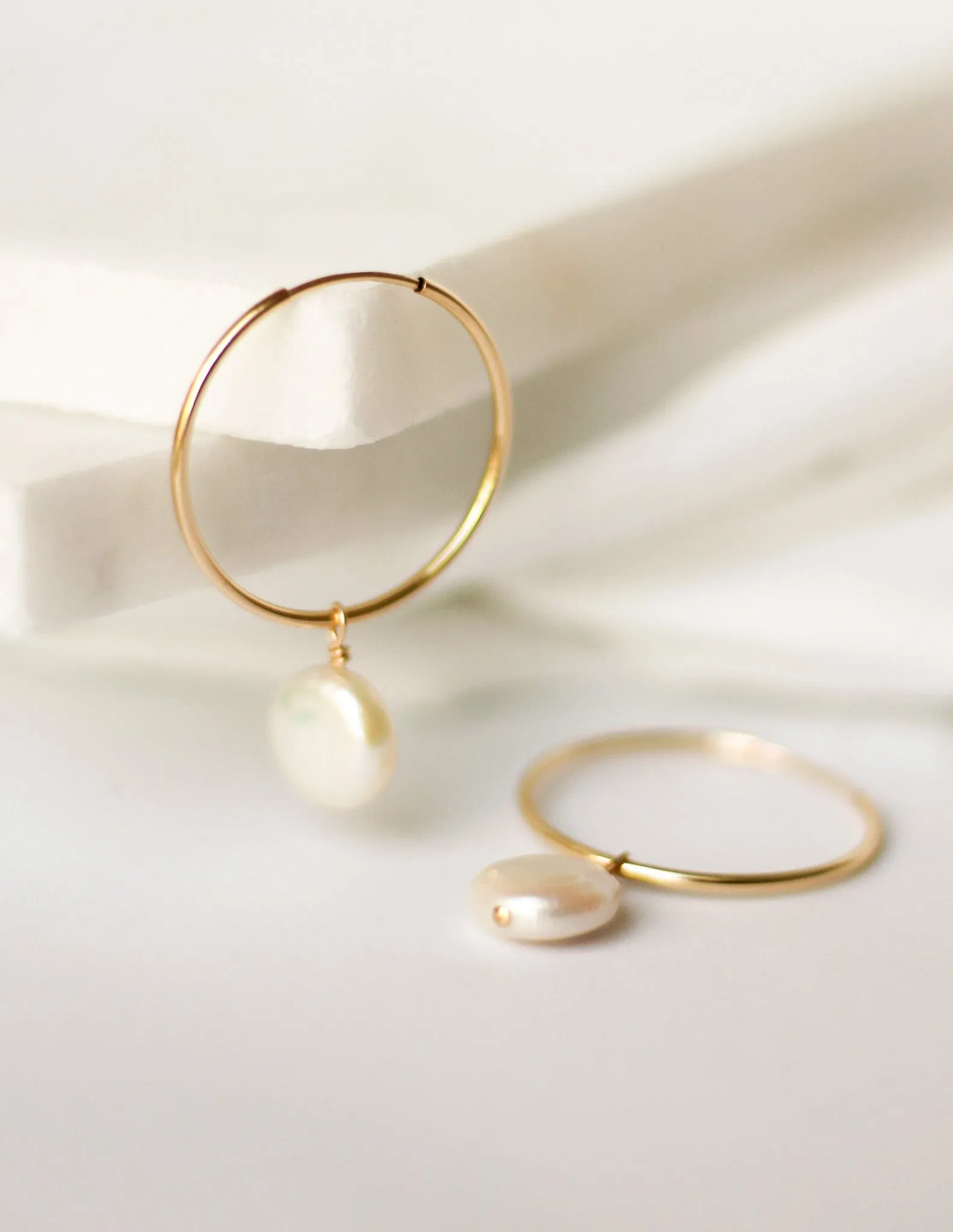 Lana Pearl Hoops