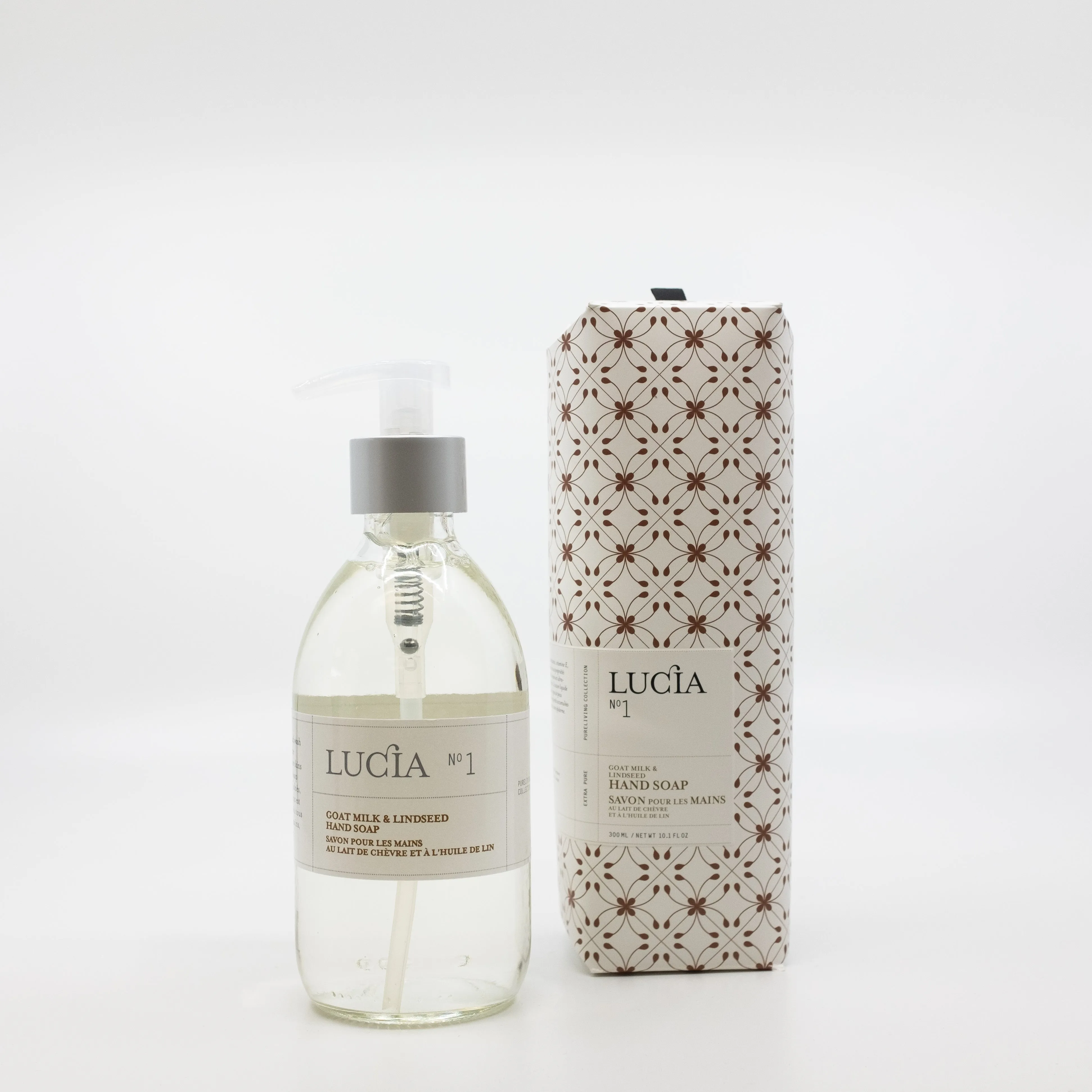 Lucia Linseed Flower & Goat Milk Hand Soap