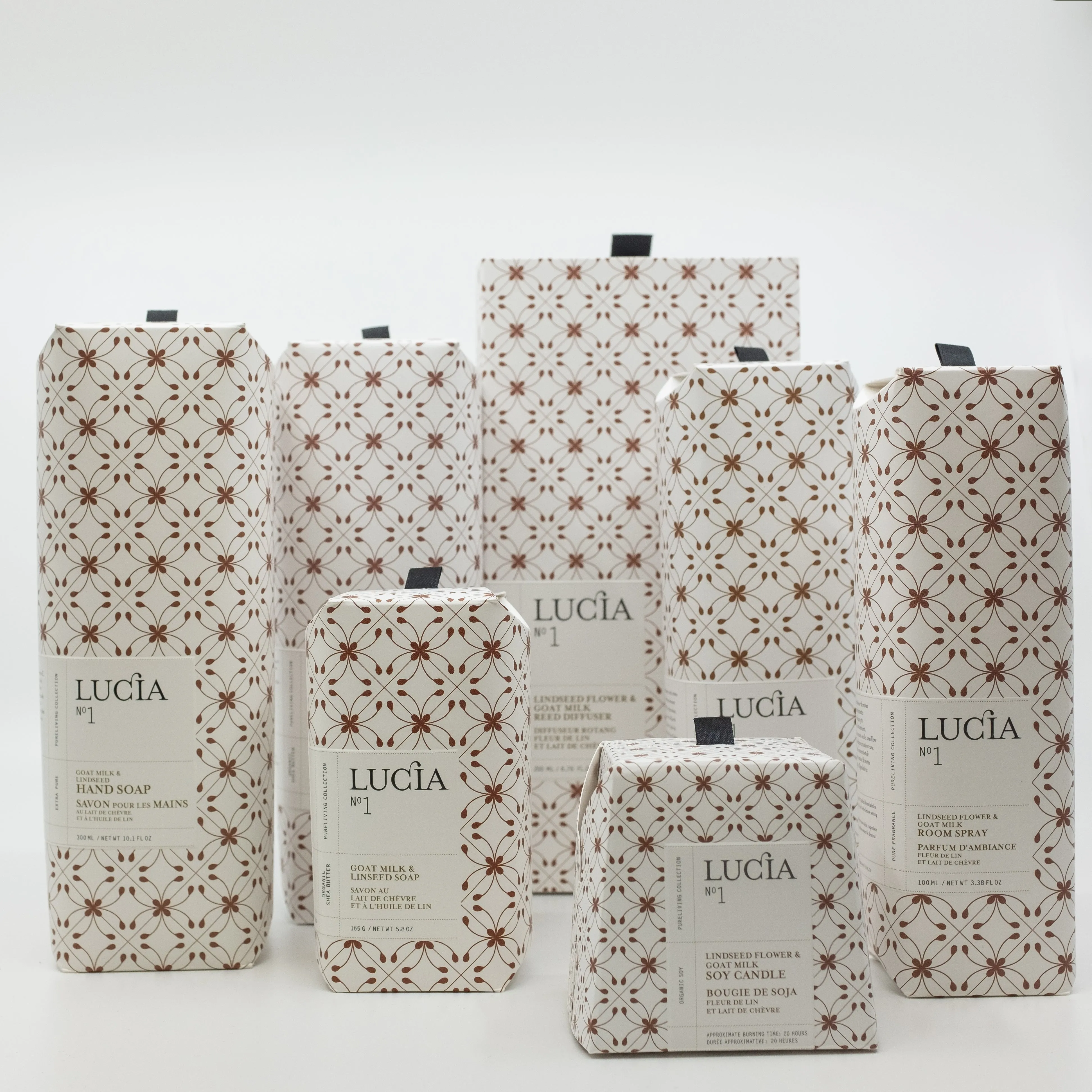 Lucia Linseed Flower & Goat Milk Hand Soap