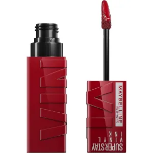 Maybelline Superstay Vinyl Ink Liquid Lipstick - Longwear Glossy Cranberry Red (0.14 Fl Oz)