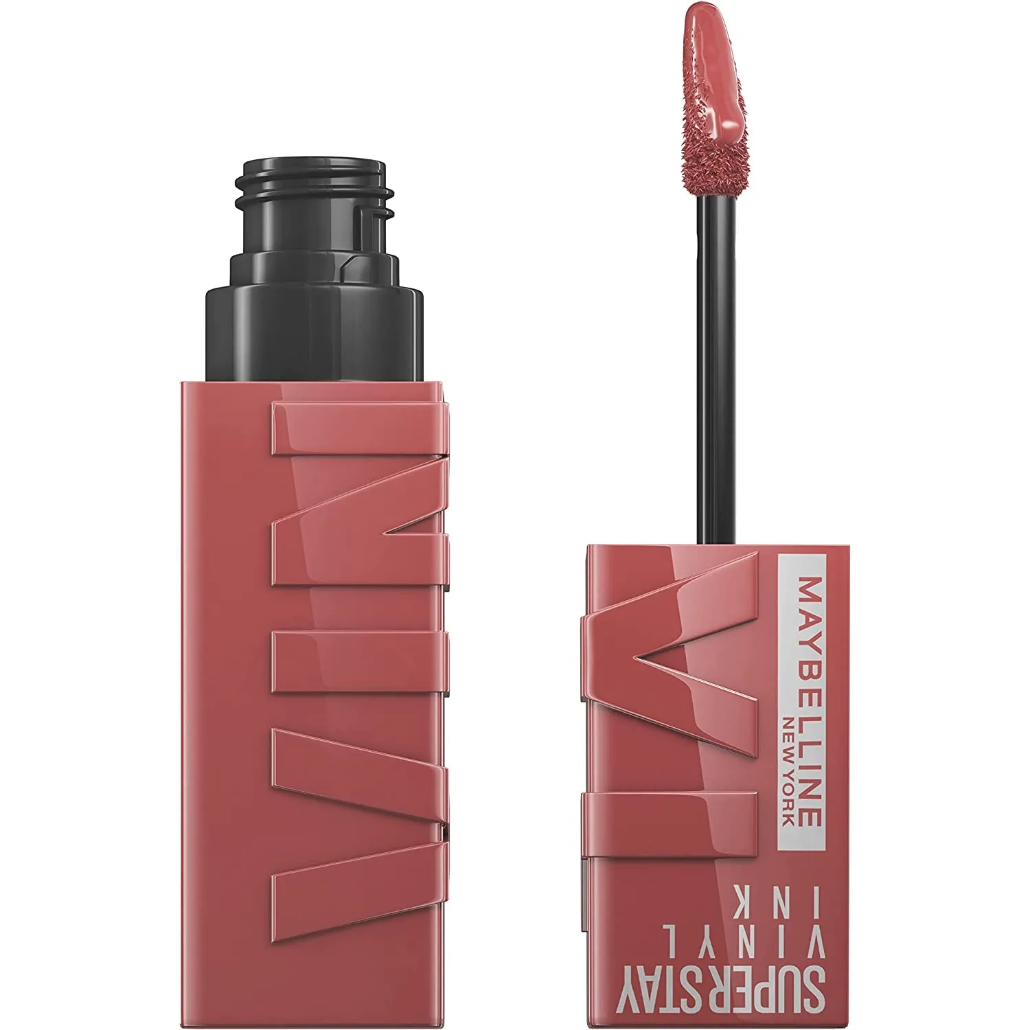 Maybelline Superstay Vinyl Ink Liquid Lipstick - Longwear Glossy Cranberry Red (0.14 Fl Oz)