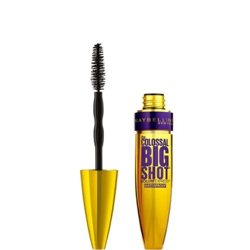 MAYBELLINE - Volum' Express The Colossal Big Shot Washable Mascara, Blackest Black - 0.33 fl. oz. (9.7 ml)