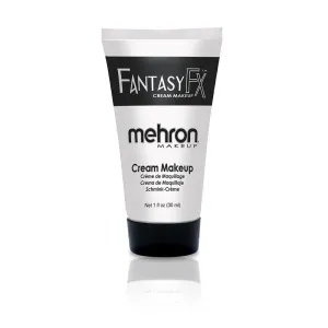 Mehron Fantasy FX white cream makeup tube, 1 ounce