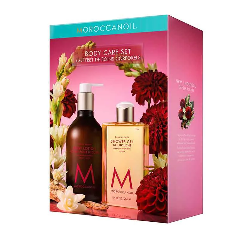 Moroccanoil Dahlia Rouge Body Care Set