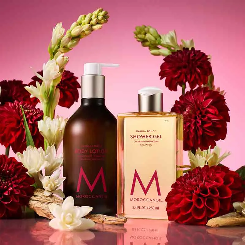 Moroccanoil Dahlia Rouge Body Care Set