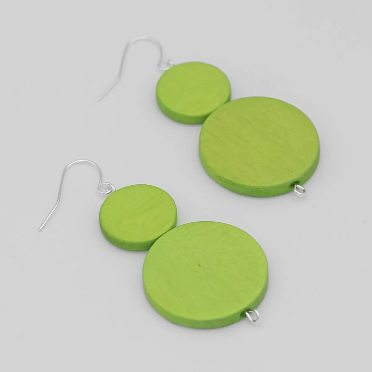 Neon Double Bead Sarah Earrings