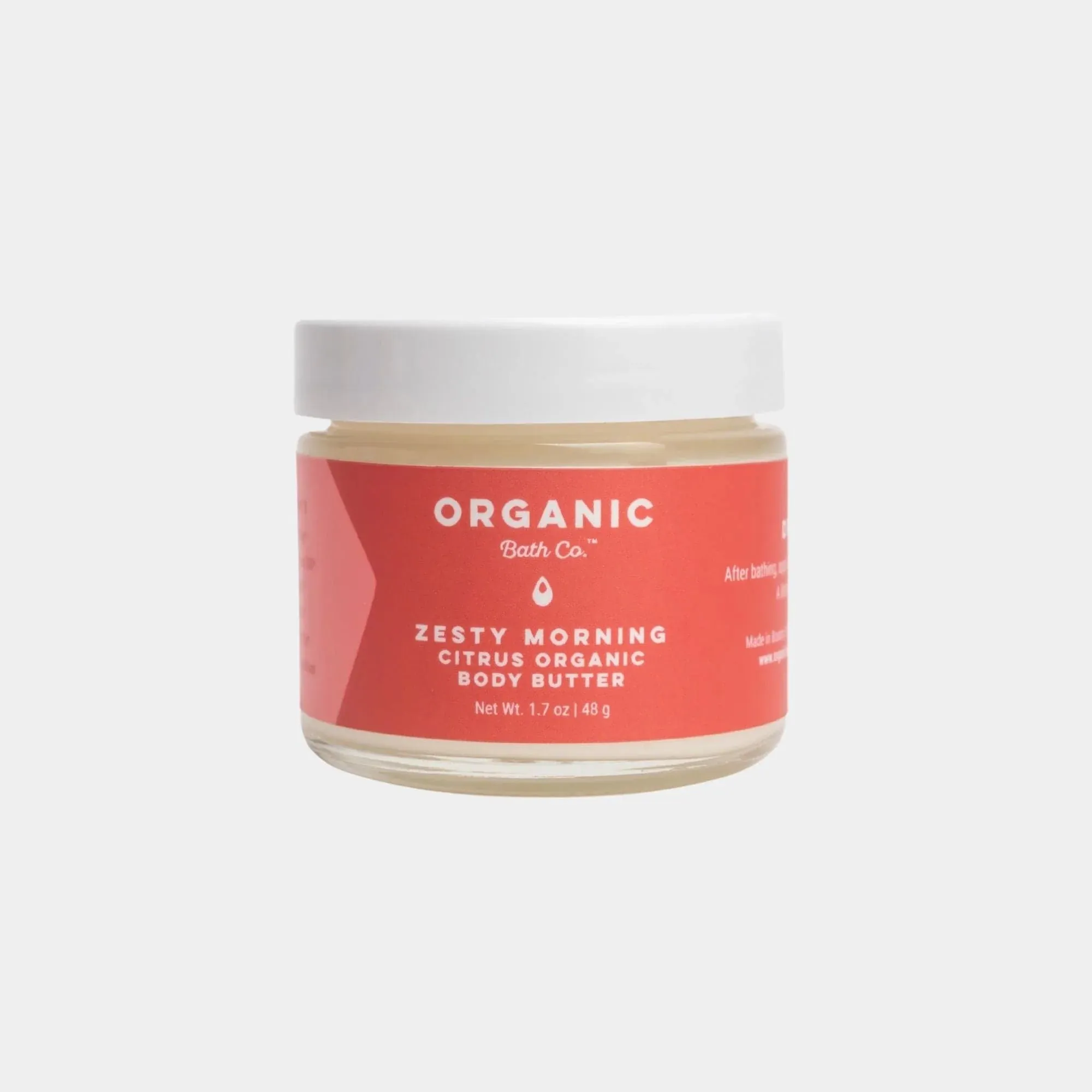 Organic Body Butter - Zesty Morning