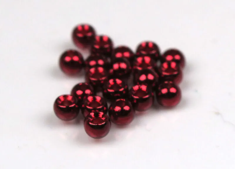 Plummeting Tungsten Beads