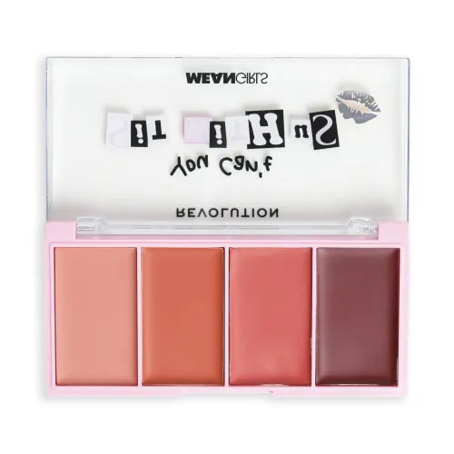 Revolution Mean Girls Cream Blush Palette On Wednesdays We Wear Cream Blush