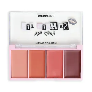 Revolution Mean Girls Cream Blush Palette On Wednesdays We Wear Cream Blush