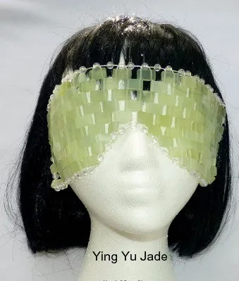 Sale-Jade Mask for Face Health-Pure and Natural Chinese Jade Stone Mask for Eyes, Spa, Facial Beauty, Health and Healing