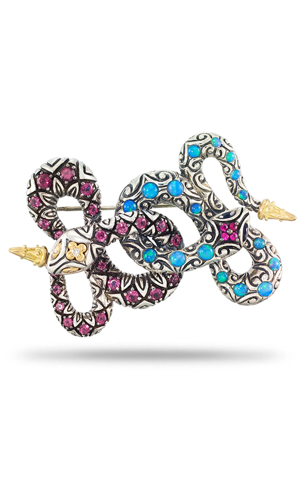 Snake Pin – Diamond 50% non-refundable deposit