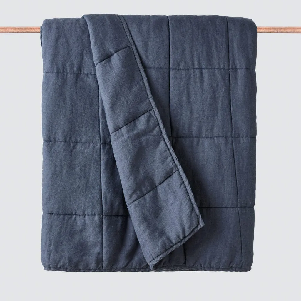 Stonewashed Linen Quilt