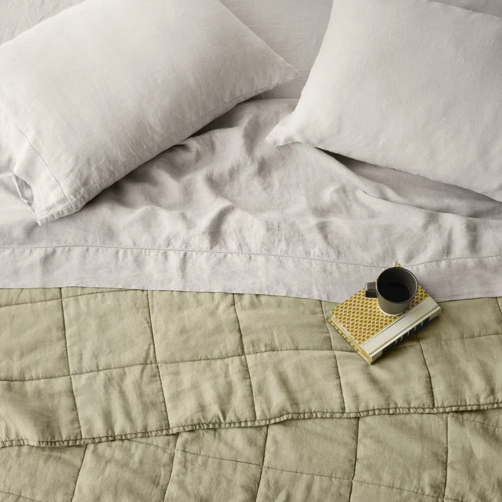 Stonewashed Linen Quilt