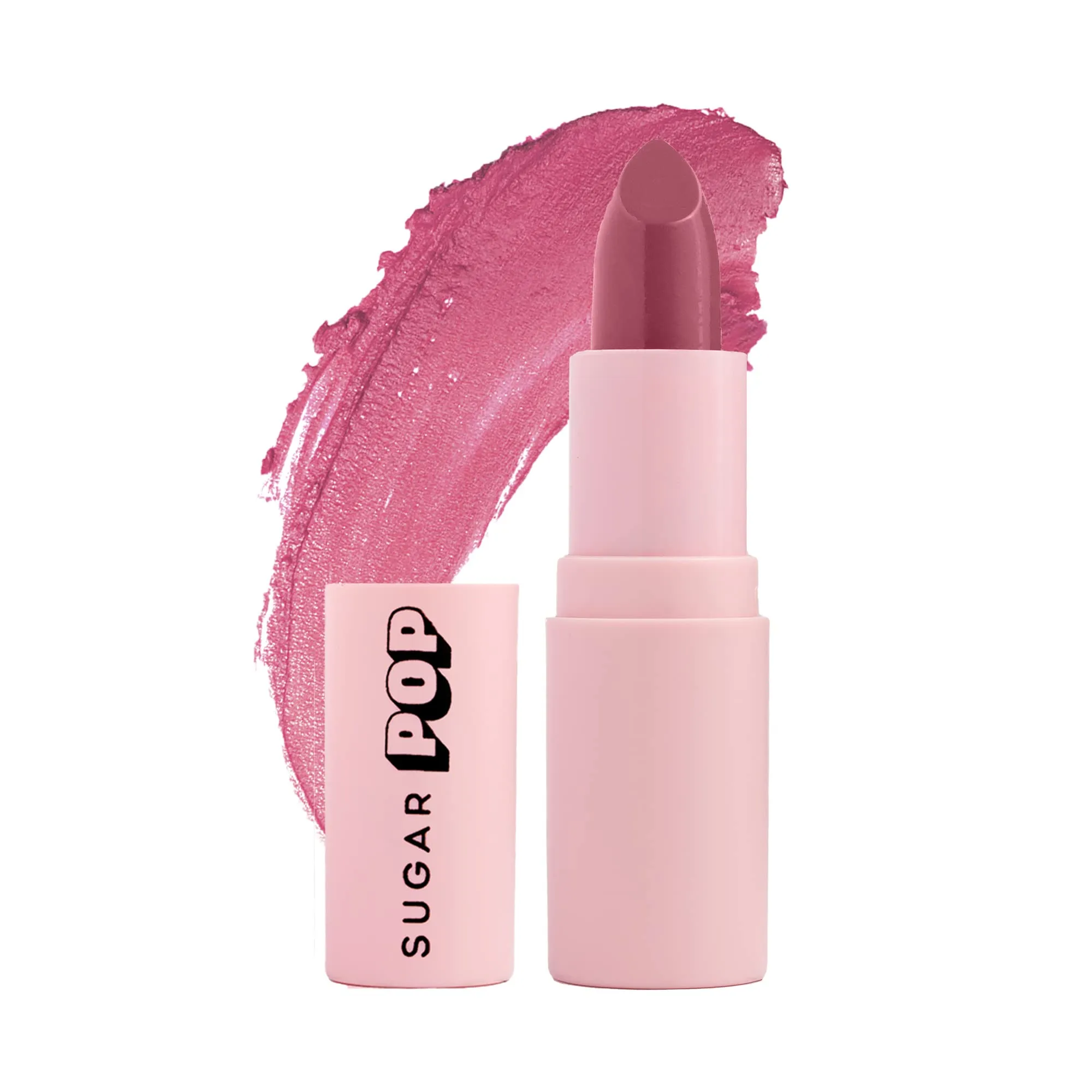 SUGAR POP Matte Lipstick - 01 Taupe (Dusty Rose) – 4.2 gm – l Lipstick for Women & SUGAR POP Nourishing Lip Balm, 4.5g - 02 Cherry (Cherry Red)