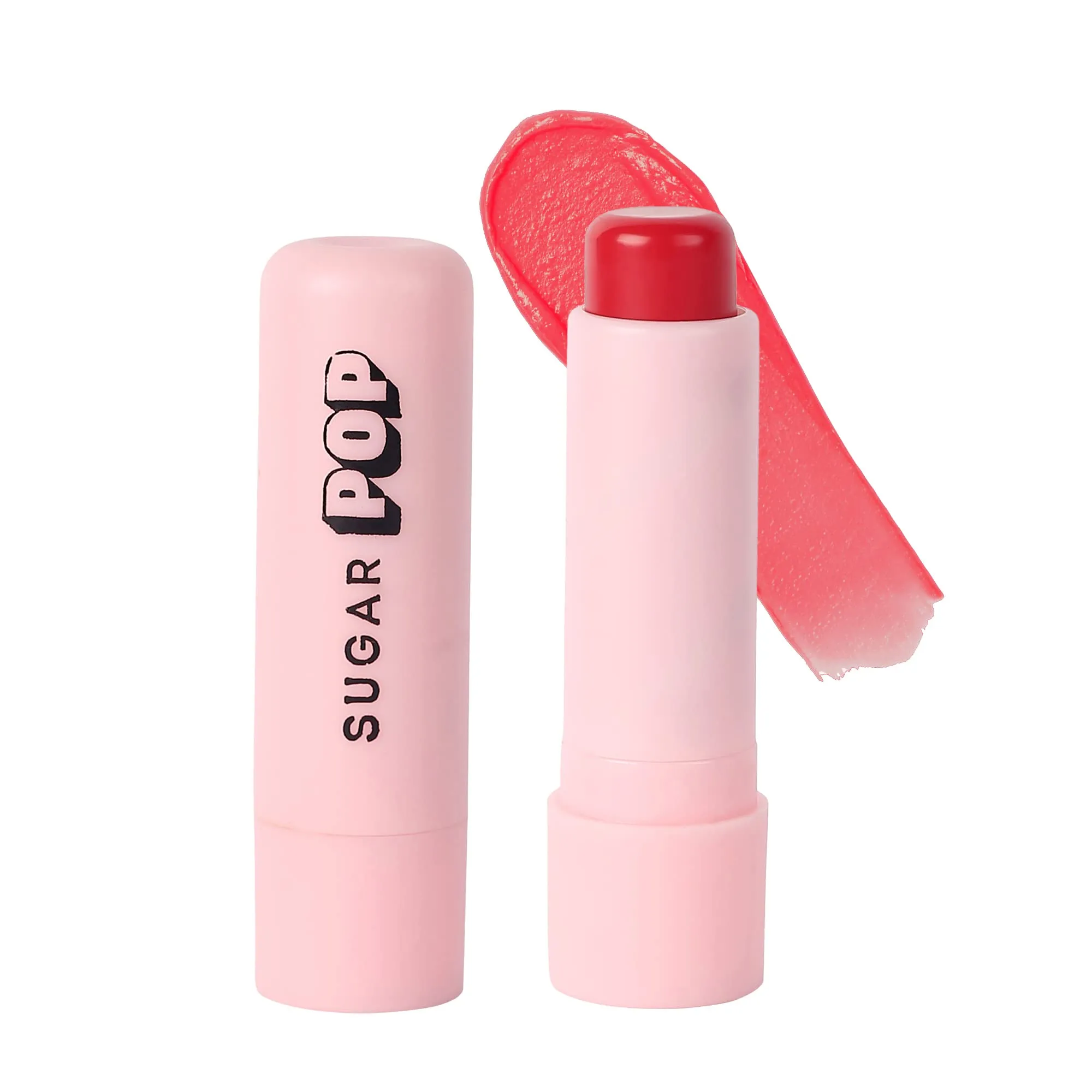 SUGAR POP Matte Lipstick - 01 Taupe (Dusty Rose) – 4.2 gm – l Lipstick for Women & SUGAR POP Nourishing Lip Balm, 4.5g - 02 Cherry (Cherry Red)