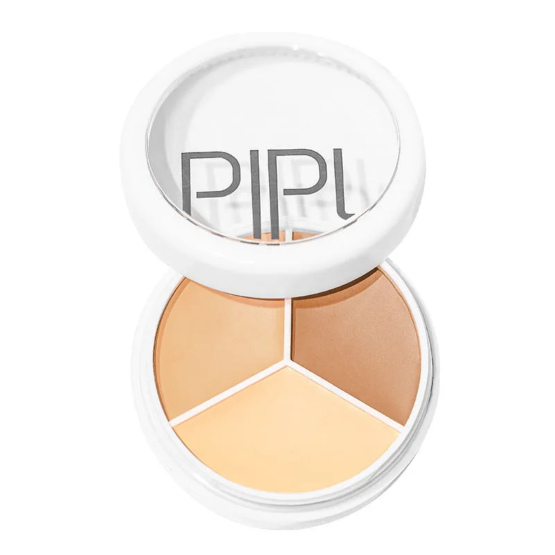 Three-color Concealer Plate To Face Spots Acne Marks Dry Skin Oil Skin Giant Concealer Beauty Makeup