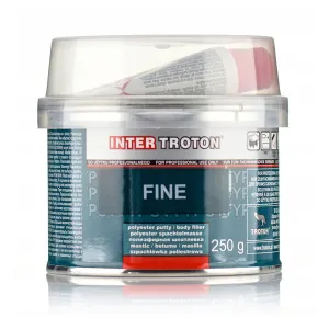 TROTON Premium Fine Body Filler Includes Hardener 250g Auto Car Dent Bog Panel Putty