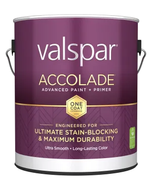 Valspar® Accolade® Interior Paint   Primer Satin 1 Gallon Ultra White