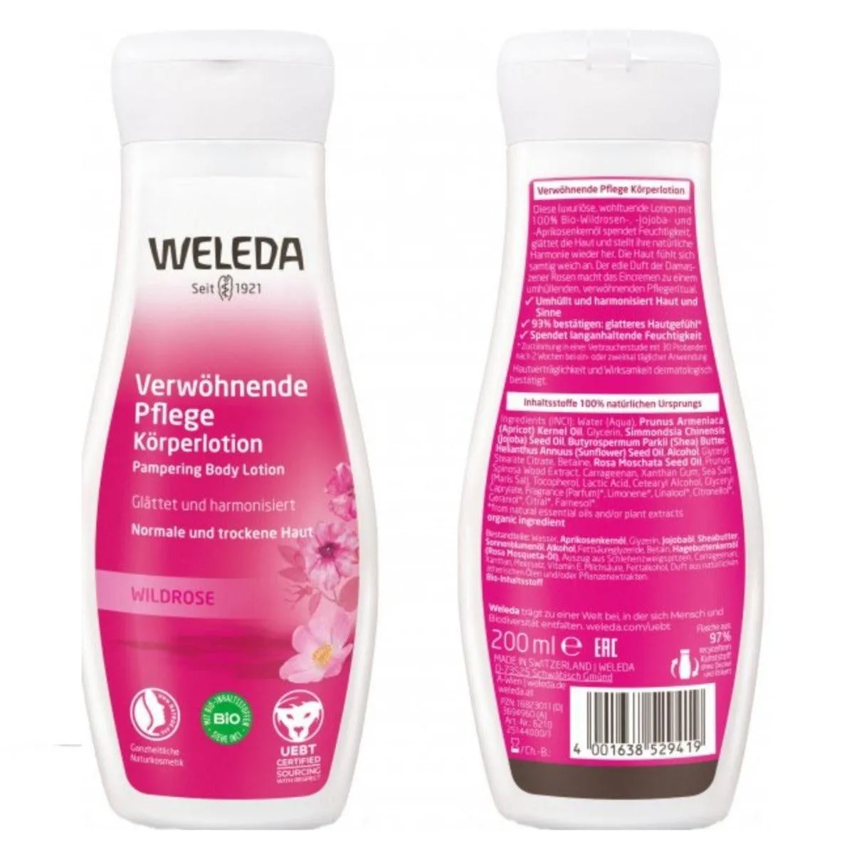 Weleda Wild Rose Pampering Body Lotion 200ml